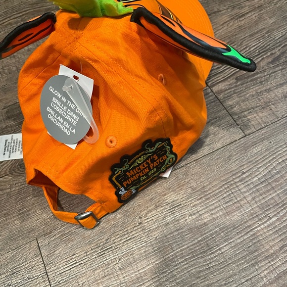 Disney Mickey Mouse Glow in the Dark Halloween Pumpkin Adult Ears Hat - Picture 2 of 7